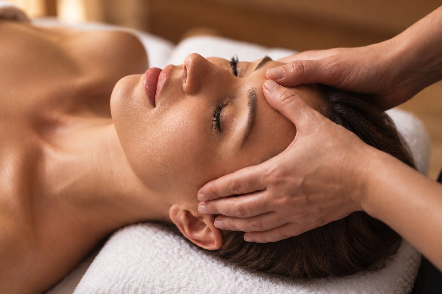 Achtsame Kopf- und Gesichtsmassage bei Ayuram in Dresden
